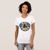 VROUW DJ T SHIRT (Voorkant volledig)