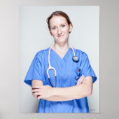 Vrouw Doctor 2 Poster (Voorkant)