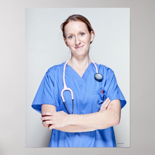 Vrouw Doctor 2 Poster (Voorkant)