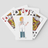 Vrouw Doctor Pokerkaarten (Achterkant)