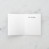 Vrouw Doctor Silhouette Blank Wenskaart Kaart (Binnen)