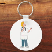 Vrouw Doctor Sleutelhanger (Voorkant)