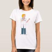 Vrouw Doctor T-shirt (Voorkant)
