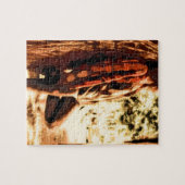 Vrouw door een boom legpuzzel (Horizontaal)