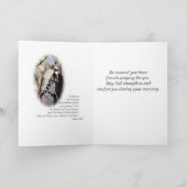 Vrouw Downy Woodpecker- elke gelegenheid aanpassen Kaart (Binnen)