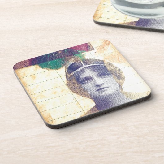  vrouw drankjes onderzetter (Linkerzijde)