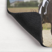 vrouw-dressage muismat (Hoek)