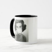 Vrouw Drink Mok (Voorkant links)