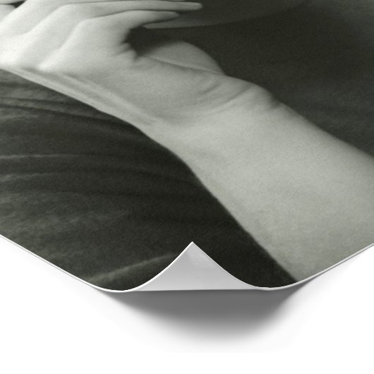 Vrouw Drink Poster (Hoek)