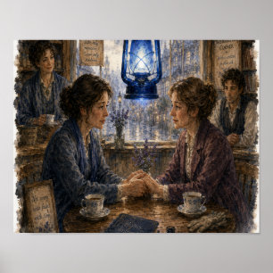 Vrouw droomde iemands leven: Plaat —RH-WC-B2-007 Poster