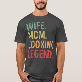 Vrouw Echtgenote Moeder Kook Legende T-shirt