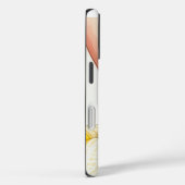 Vrouw eet bleke banaan Case-Mate iPhone case (Achterkant / Rechts)