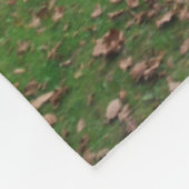 Vrouw Elk in het najaar Fleece Deken (Hoek)