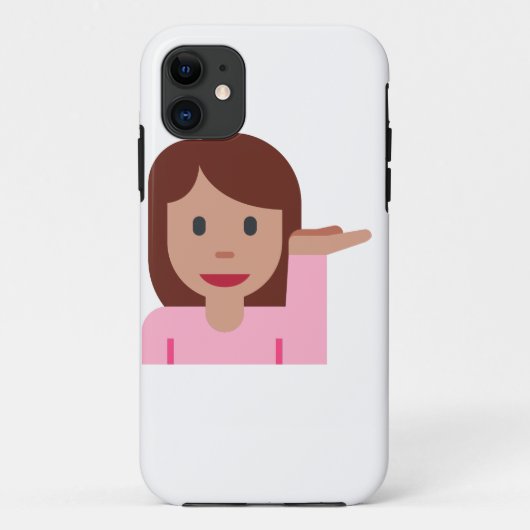 vrouw emoji Case-Mate iPhone case (Achterkant)