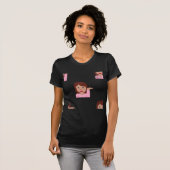 vrouw emoji t-shirt (Voorkant volledig)