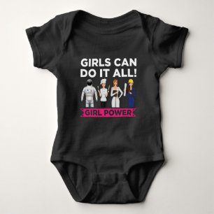 Vrouw empowerment Equality Strong Girl Power Romper