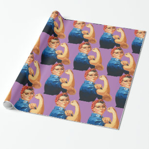 Vrouw Empowerment Thunder_Cove Cadeaupapier