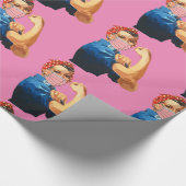 Vrouw Empowerment Thunder_Cove Cadeaupapier (Hoek)