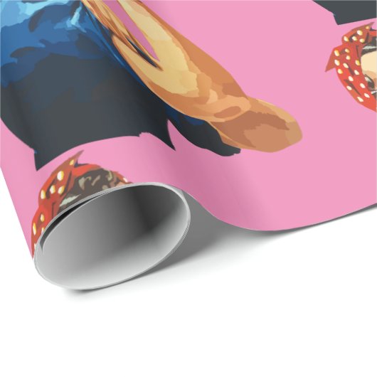 Vrouw Empowerment Thunder_Cove Cadeaupapier (Rol Hoek)