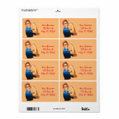 Vrouw Empowerment Thunder_Cove Etiket (Full Sheet)