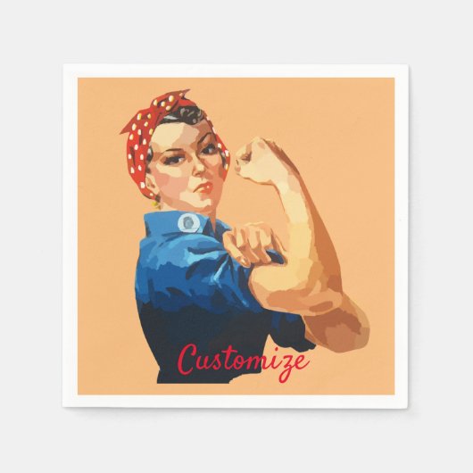 Vrouw Empowerment Thunder_Cove Servet (Voorkant)