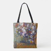Vrouw en bloem, Edgar Degas Tote Bag (Achterkant)