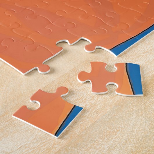 Vrouw en Crawfish Jigzaag Puzzle Legpuzzel (Zijkant)