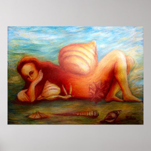 Vrouw en Haar huis Poster (Voorkant)