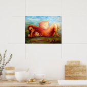 Vrouw en Haar Thuis Poster (Keuken)