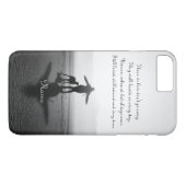 Vrouw en Hond - De Enigen ter Wereld Case-Mate iPhone Case (Achterkant (Horizontaal))