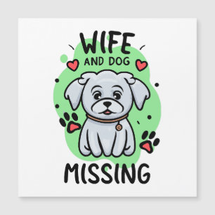 Vrouw en hond vermist