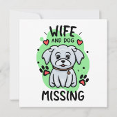 Vrouw en hond vermist (Achterkant)