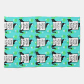 Vrouw en Katten zullen doen wat zij willen Theedoek (Horizontaal)