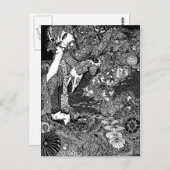 Vrouw en Man Briefkaart (Voorkant / Achterkant)