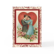  vrouw en Man in valentijn hart