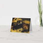 Vrouw en paarden (Achterkant)