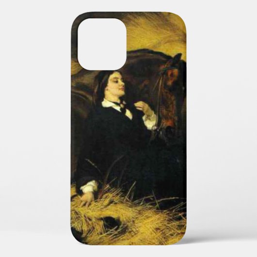 Vrouw en paarden Case-Mate iPhone case (Achterkant)