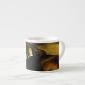 Vrouw en paarden espresso kop (Voorkant rechts)