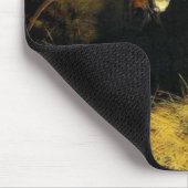 Vrouw en paarden muismat (Hoek)