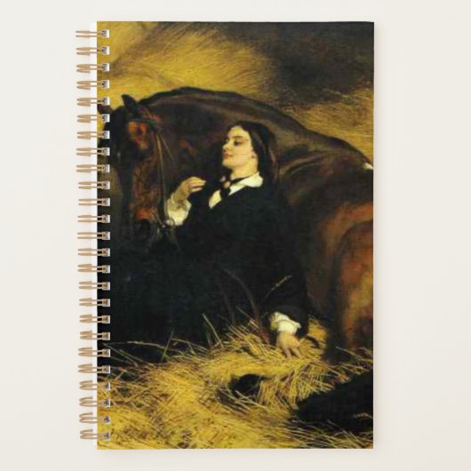 Vrouw en paarden planner (Voorkant)