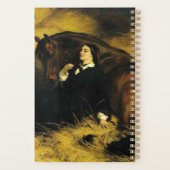 Vrouw en paarden planner (Achterkant)