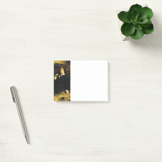 Vrouw en paarden post-it® notes (Kantoor)