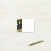 Vrouw en paarden post-it® notes (Op bureau)