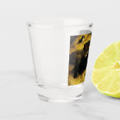 Vrouw en paarden shot glas (Links)