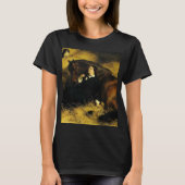 Vrouw en paarden t-shirt (Voorkant)