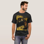 Vrouw en paarden t-shirt (Voorkant volledig)