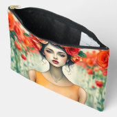 Vrouw en Rozen Etui (Open)