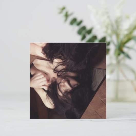 Vrouw en spiegel (Staand voorkant)