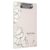 Vrouw Entrepreneur het merken Gepersonaliseerd Klembord (Rechts)