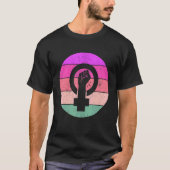 Vrouw Equality Feminist Symbol Empowerment Femini T-shirt (Voorkant)